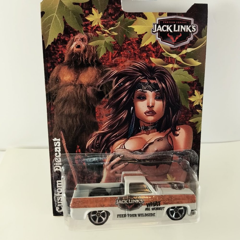 hot wheels 83 silverado custom made jack links